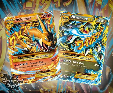 Pokemon Mega Evolution Charizard Card