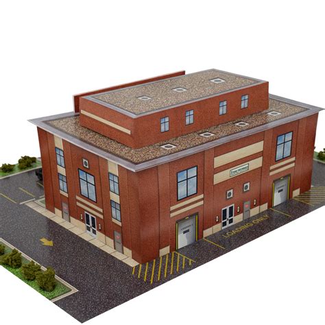 Z Scale Building Kit 1/220 Scale Xtreme Performance Building, Fits Micro-trains | eBay - Z Scale Buildings