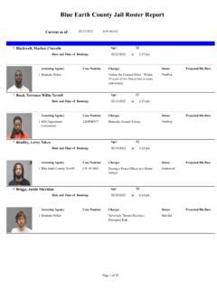 Blue earth county jail roster 2022 - tampaDer