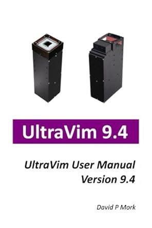Buy UltraVim 9.4: UltraVim User Manual Version 9.4 Book Online at Low ...