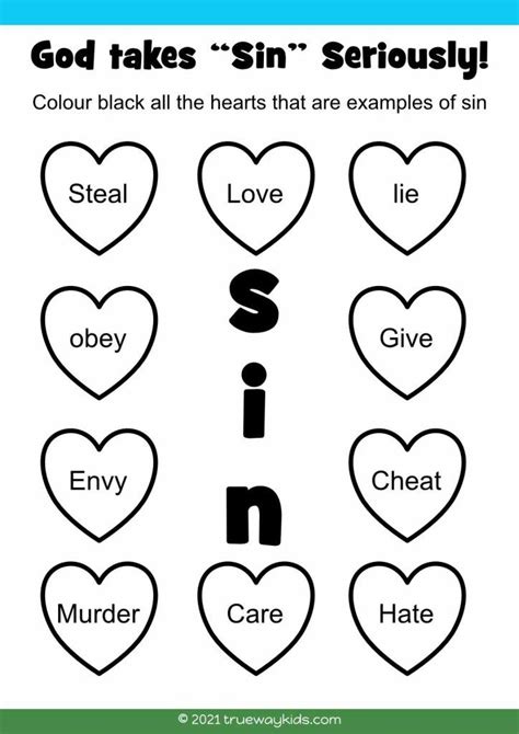 Image result for Object Lesson On Sin
