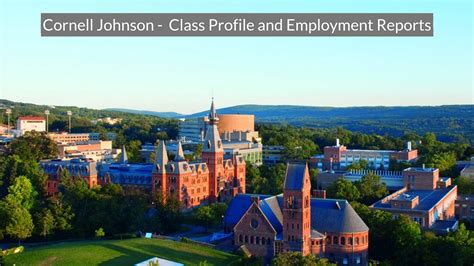 Cornell MBA - Class Profile 2024, Employment Reports, Notable Alumni