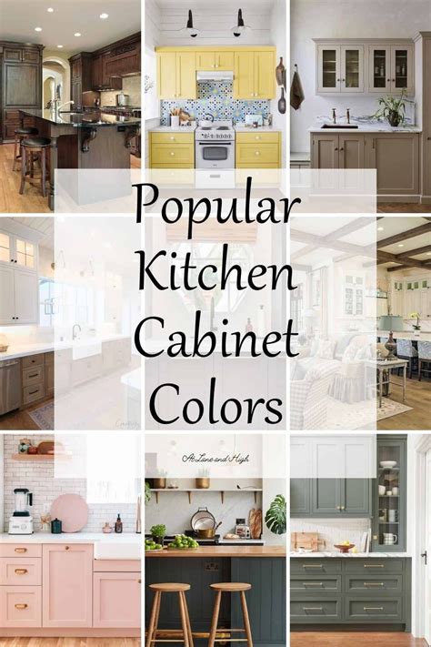 17 popular kitchen cabinet colors 2022 – Artofit