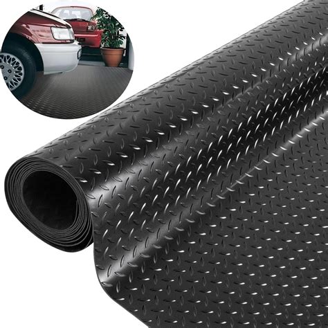 petoto 10ft x 5ft Durable Rubber Mat, Garage Floor Mats, Customizable ...