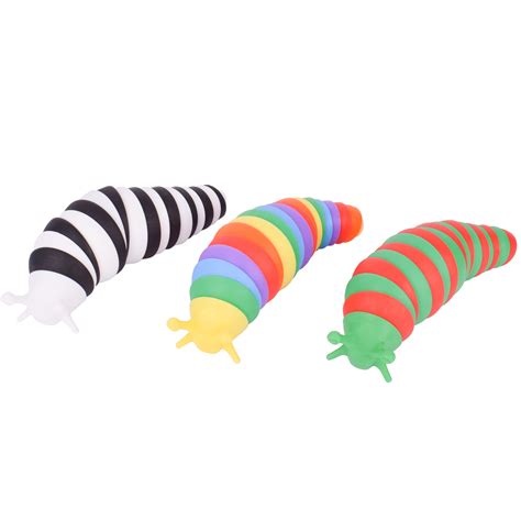 Buy Giggle Zone Flex Fidget Slugs | Colors May Vary Online at Lowest ...