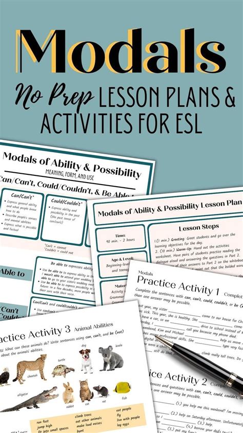 Image result for Modals Activity