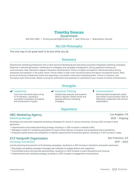 3 Successful Government Resume Examples And Writing Tips for 2024