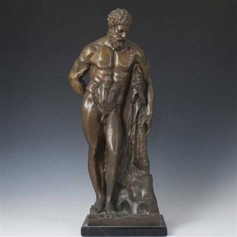 Farnese Hercules Bronze Sculpture