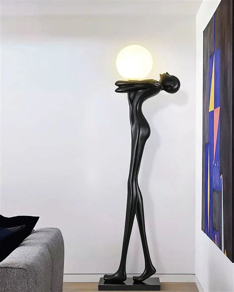 Humanoid Abstract Floor Lamp | Stehlampe, Lampe, Designkonzepte