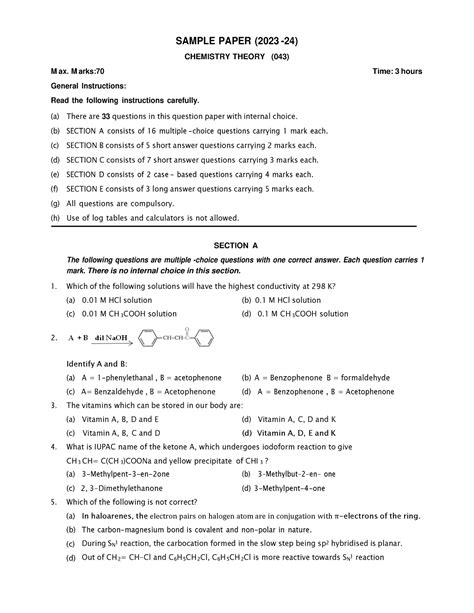 Chemistry-SQP - Mere FB MTT DH MTT do - American and Texas Government ...