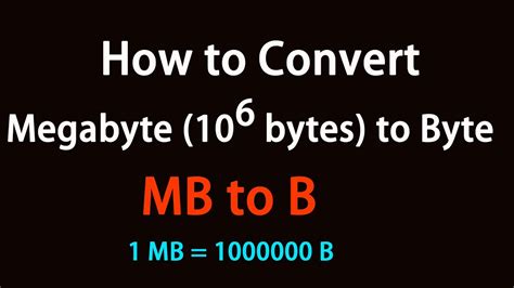 How to Convert Mega Byte Mb To Mph 的图像结果