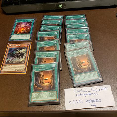 [US-AL] [H] 14x copies of DL3 necrovalley, BLCR pulls, 6x witchcrafter ...