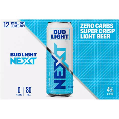 Bud Light NEXT American Lager Beer 12 pk Cans - Shop Beer at H-E-B