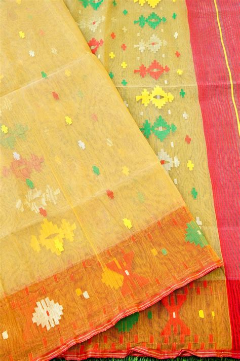 Handloom Dhakai Jamdani Saree – Khinkhwab