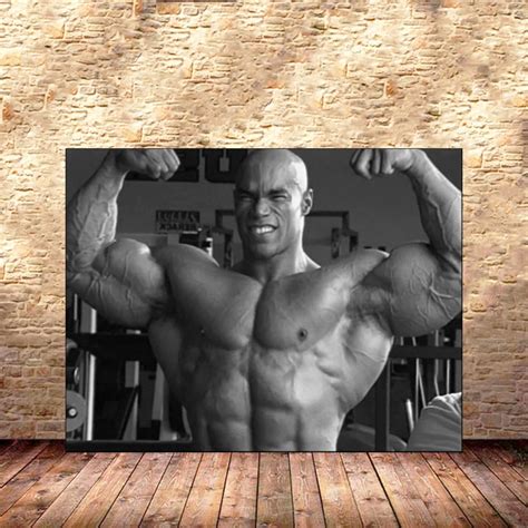 Buy Hnyjyfa Kevin Levrone Muscle Man Bodybuilding Workout Home Gym ...