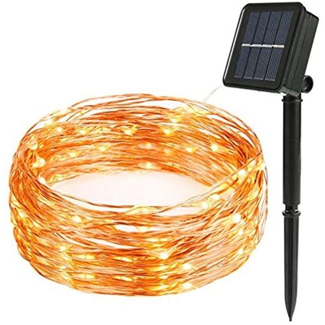 Image result for LED String Lights Solar Powered
