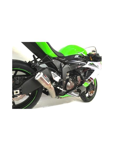 Austin Racing GP1/GP2 De-Cat Slip-On Exhaust for Kawasaki ZX-6R ...