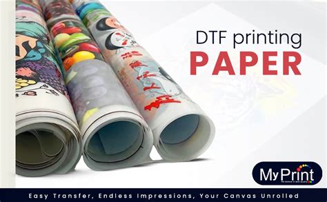 MY PRINT | DTF FILM ROLL 12 INCH | 100 METER | Easy Tranfer | DTF ...