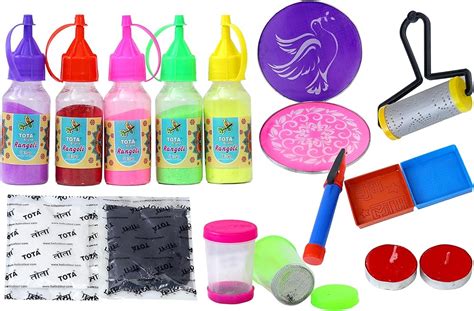TOTA Rangoli Kit for Floor Rangoli for Pooja Art and India | Ubuy