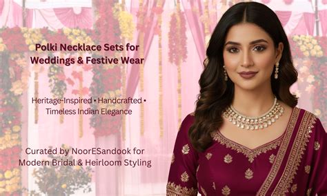 Polki Necklace Sets for Weddings & Festive Wear – Page 6 – NoorESandook