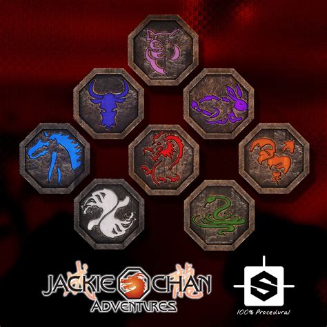 ArtStation - Jackie Chan Adventures Talisman Material