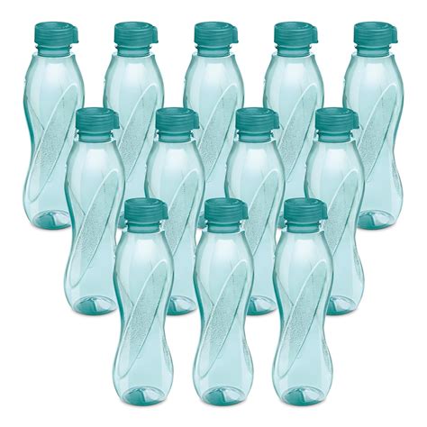 MILTON Oscar 1000 Pet Water Bottles, 1 Litre Each, Set of 12, Blue ...