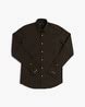 Buy BOSS Slim Fit Shirt with Spread Collar | Brown Color Men | AJIO LUXE