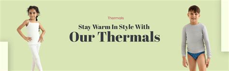 Kids' Soft Thermal Innerwear Ages 2–16 – CharmnCherish