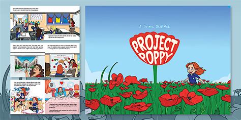 Project Poppy Story PowerPoint - Anzac Day (teacher made)