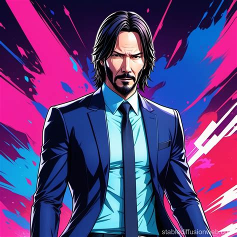 john wick as a comic book character Prompts | Stable Diffusion Online