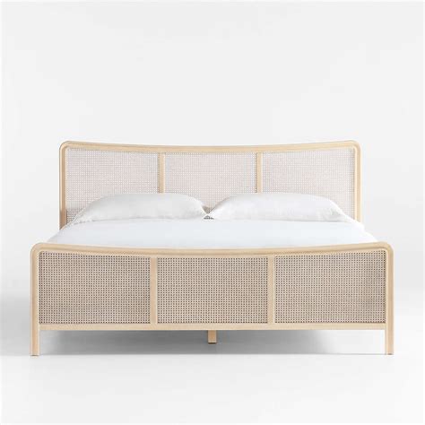 King Bed Frames & King Size Bed Frames | Crate & Barrel
