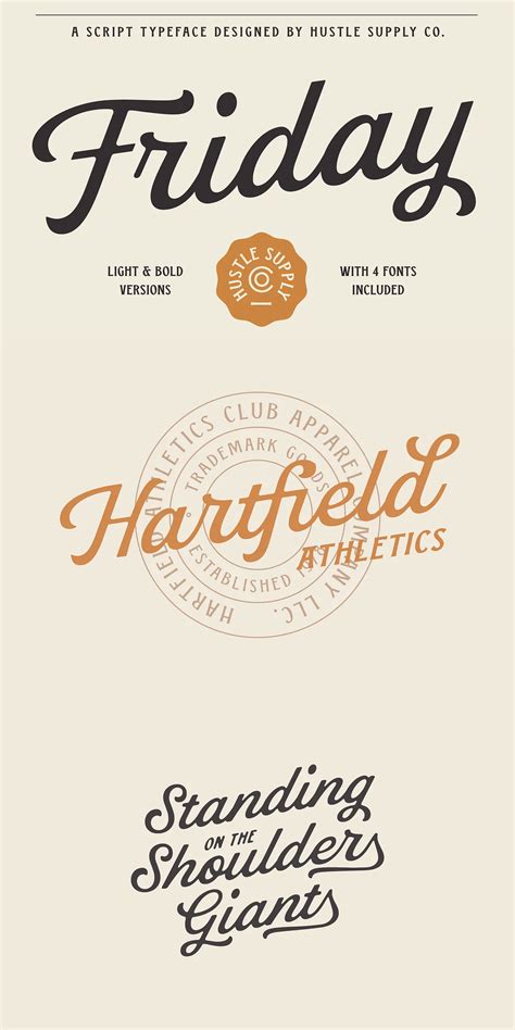 Friday Script - Inkytype - Type Design Resources