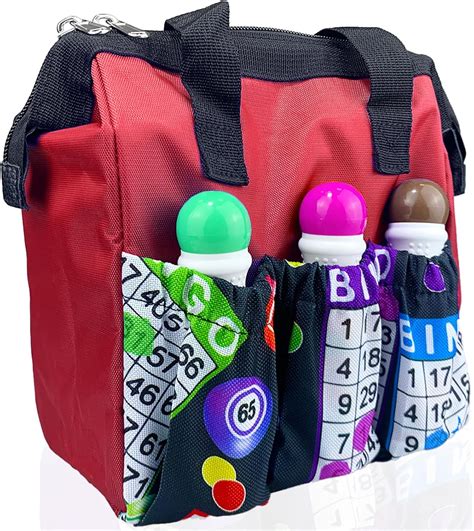 Bingo Dauber Bag Bingo Bags with Pockets on Clearance Bingo Accessories ...