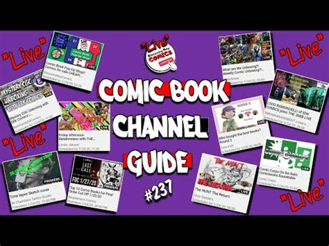 Comic Book Content Channels Ep#237, New Comics, Marvel Comics, DC ...