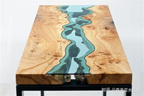 河流桌|手工艺|工艺品设计|拾木者 - 原创作品 - 站酷 (ZCOOL)