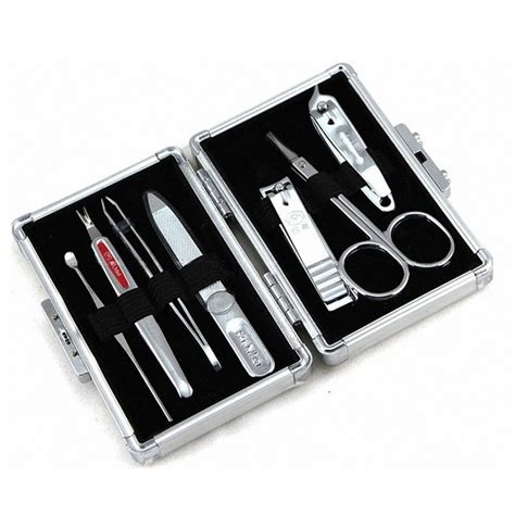 Briefcase Shaped case Having 7pcs Personal Nail Care Clippers Manicure ...