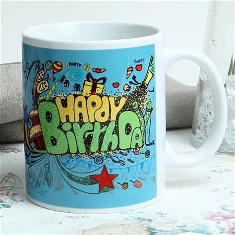 Happy Birthday Mugs Online | Buy/Send Printed Mug for Birthday -Giftalove