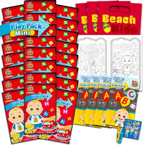 Buy Cocomelon Mini Party Favors Set for Kids - Bundle with 24 Mini ...