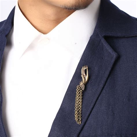 Buy Cosa Nostraa The Vitarka Mudra Brooch Online