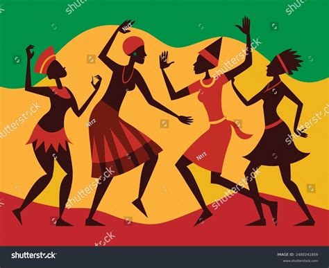 Art African Line Dance Soul Line Dancing Clipart | Free Images At