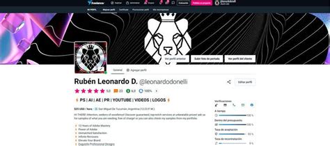 Entry #783 by leonardodonelli for Freelancer.com Profile Creation ...