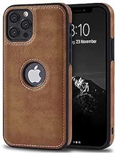 MIDOS Back Cover Compatible with Apple iPhone 14 Pro Leather Case ...