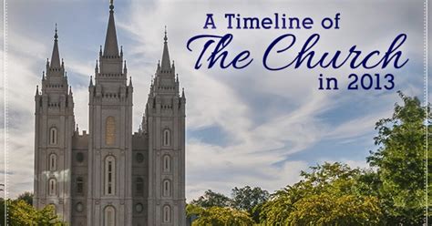 Image result for LDS Timeline