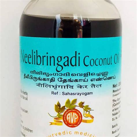 Buy Neelibringadhi Coconut Oil 200ml Online - Ayush Care