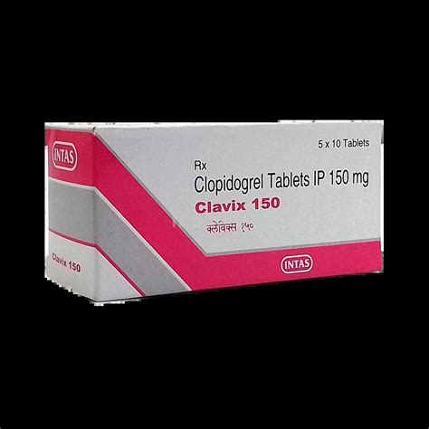 CLAVIX 150MG TABLET 10'S : View Price, Combination and Alternatives ...