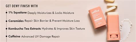 Mcaffeine Hydrating Sunscreen Stick Spf 60 Pa++++ With 1% Squalane ...