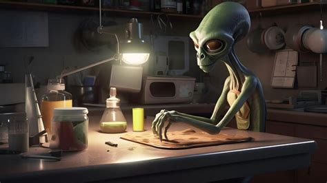 Alien Robot Scientist 的图像结果