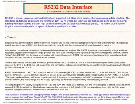 Image result for RS-232 Tutorial
