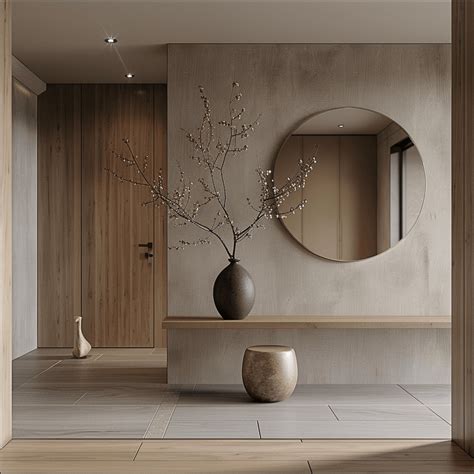 46 Minimalist Hallway Designs You Need To See - Edward George | Home entrance decor, Minimalism ...