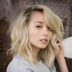 Lob Hairstyles With Bangs by 20 Modern Ways To Style A Bob With Bangs Lob Hairstyles With Bangs